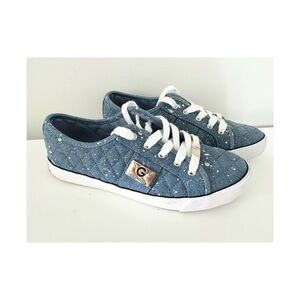 GBG Los Angeles Blue Denim Sneakers